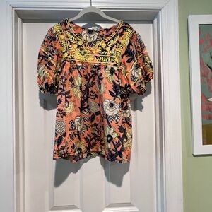 Sister Mary Floral Top